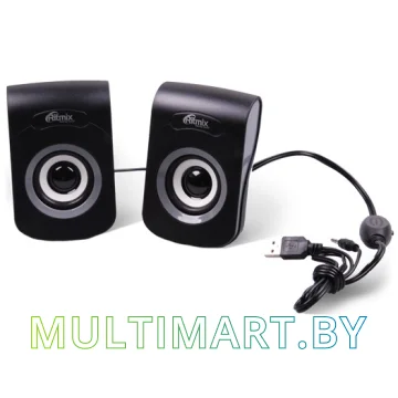 Акустика Ritmix SP-2060 (черный/серый)